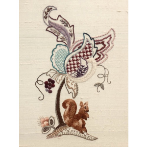 Melody Embroidery Panel - Roseworks