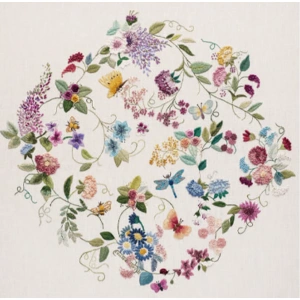 Nature's Delight Embroidery Panel - Roseworks