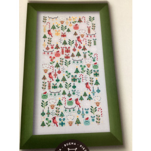 Christmas Garden Cross Stitch Chart - Una Buena Pieza