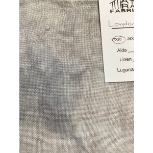 36 Count LONDON FOG Hand Dyed Linen - Fat Quarter - Rogue Fabrics