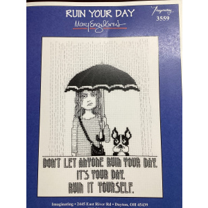 Ruin Your Day Cross Stitch Chart - Imaginating