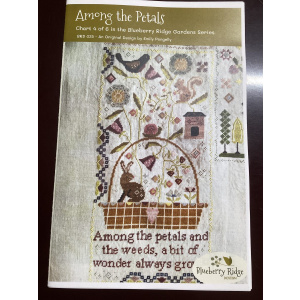 Among the Petals Cross Stitch Chart - Blueberry Ridge