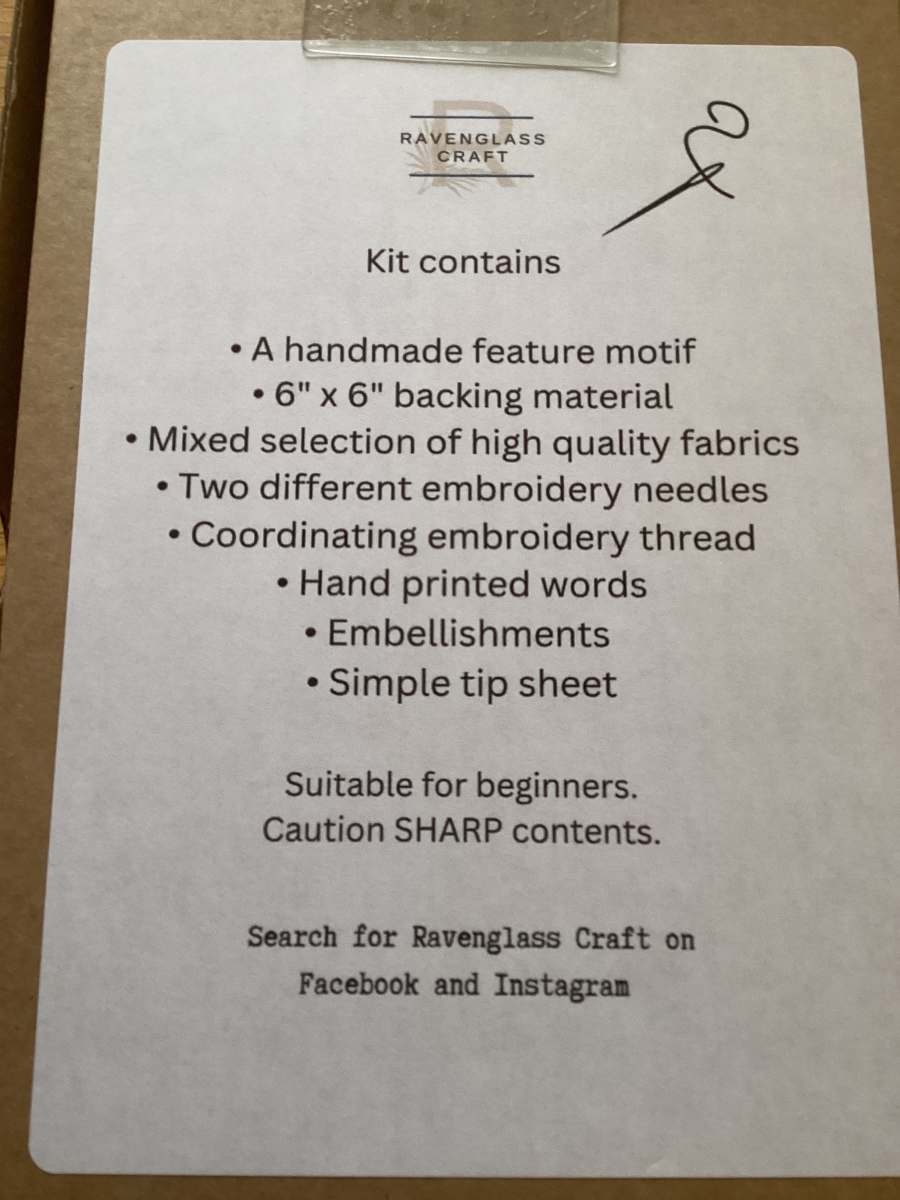 Seagull - Slow Stitch Kit - Image 3