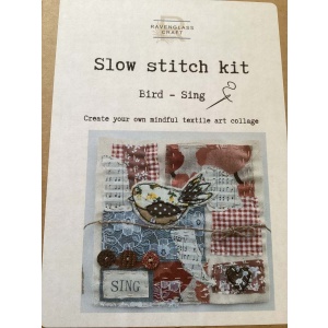Bird - Sing - Slow Stitch Kit - Ravenglass