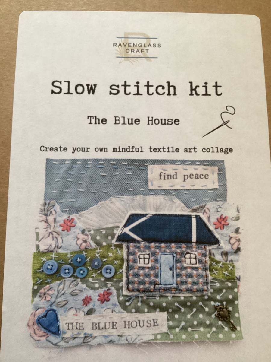 The Blue House - Slow Stitch Kit - Ravenglass