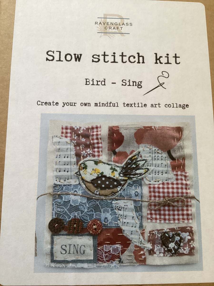 Bird - Sing - Slow Stitch Kit - Ravenglass