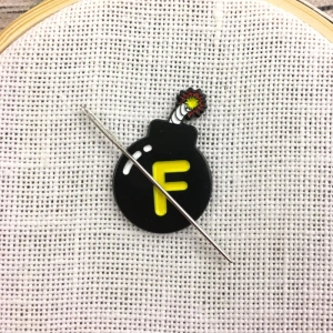 F-Bomb Needle Minder - Snarky Crafter Designs