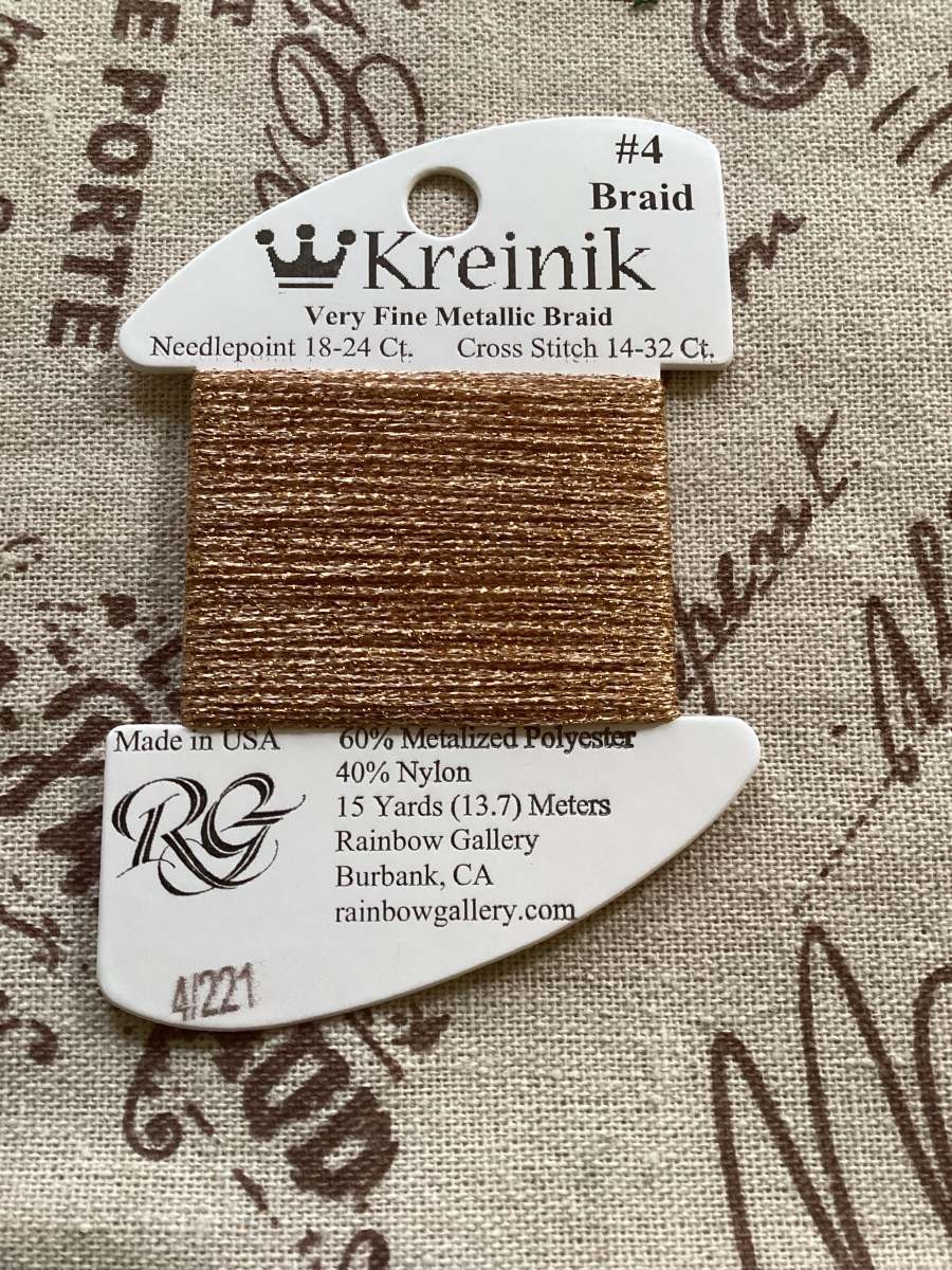 Kreinik #4 Braid 221